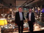 Initianten und Investor Thomas Meister (l) und CEO Simon Schmid von der Autohalle in Andelfingen.
